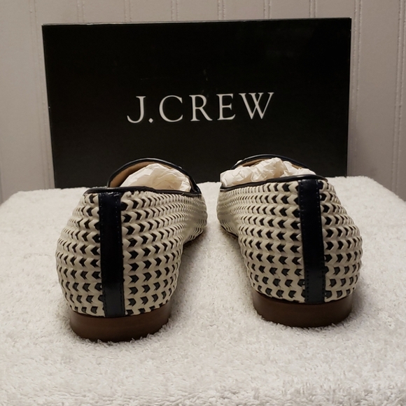 J Crew Cleo woven leather loafers, 7 - Picture 4 of 13